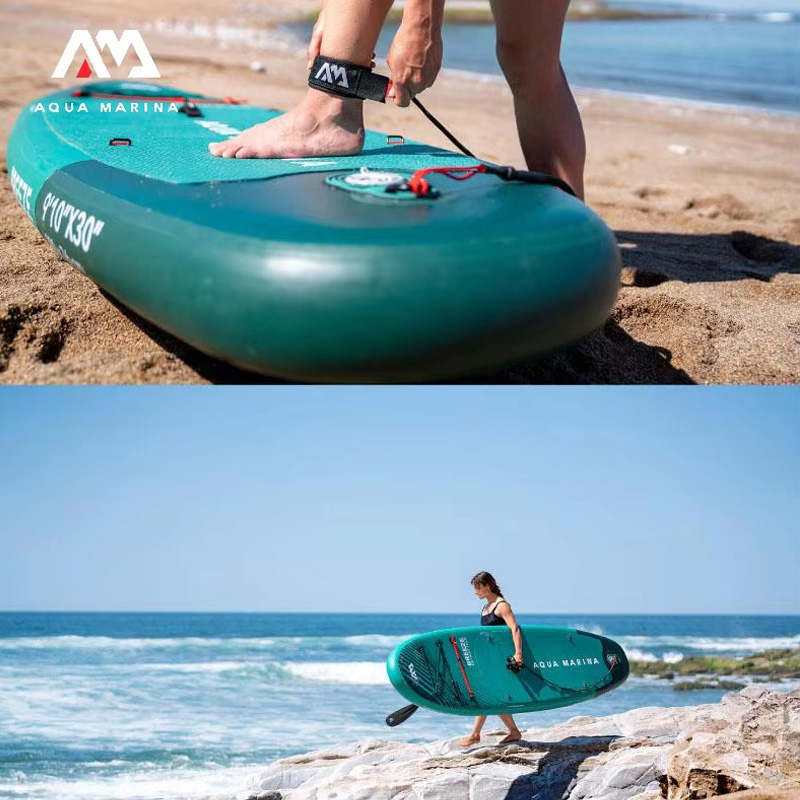 Surfboard Leash - Надувная SUP-доска AQUA MARINA BREEZE для