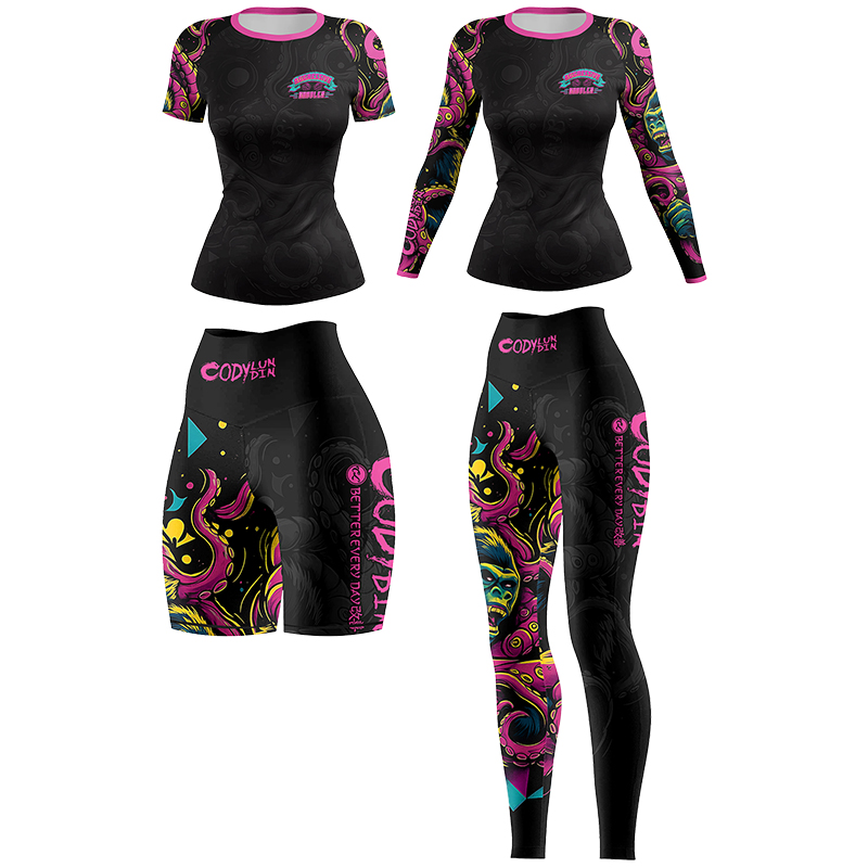 Rash Guard - Комплект из 4 предметов для женщин