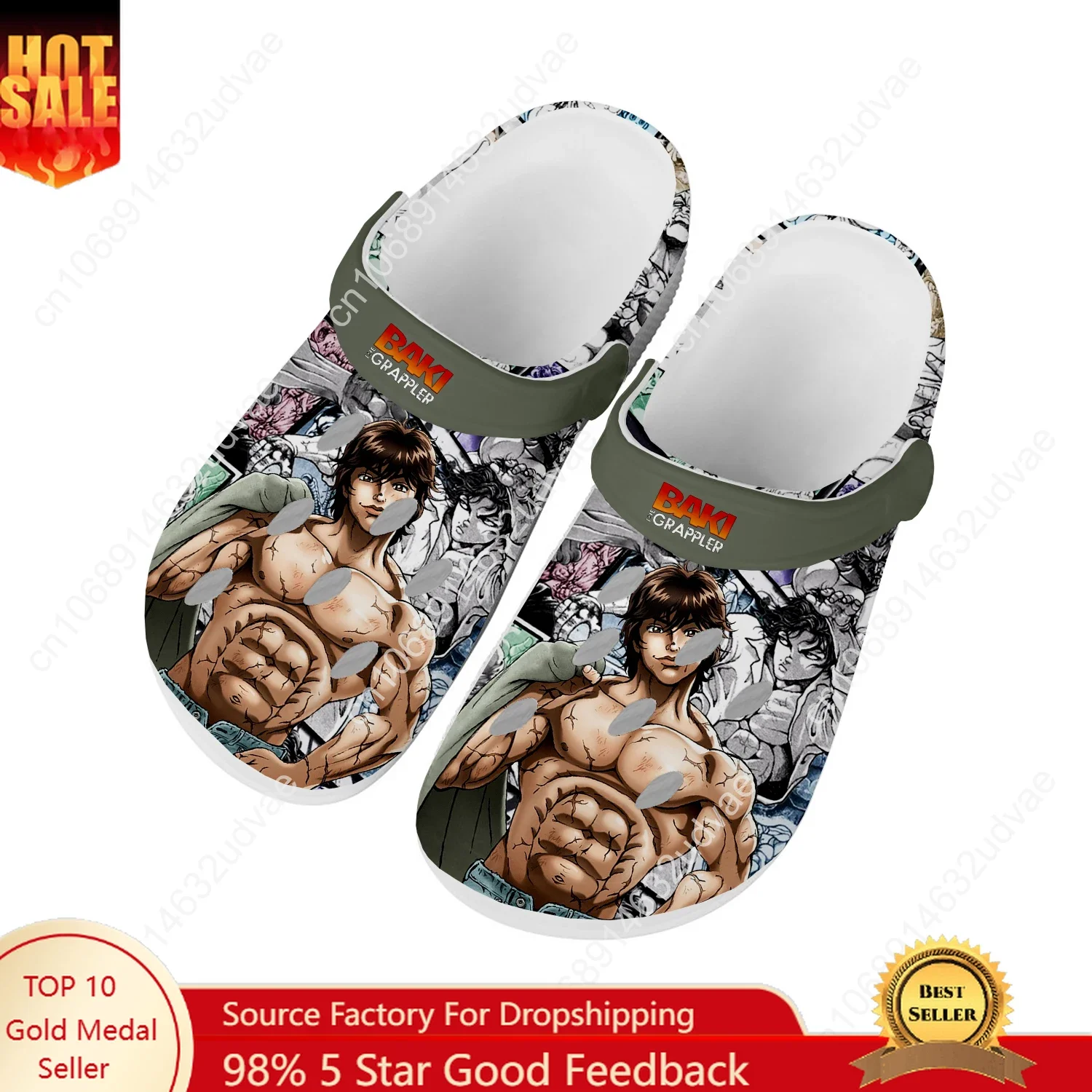 Water Shoes - Baki The Grappler Hanma Baki –