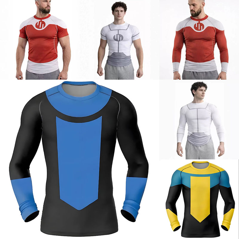 Rash Guard - Новая футболка-рашгард Invincible для косплея, дайвинга,