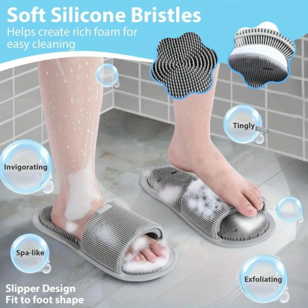 Силиконовые тапочки-массажеры  – обзор и цена Flippers Swimming