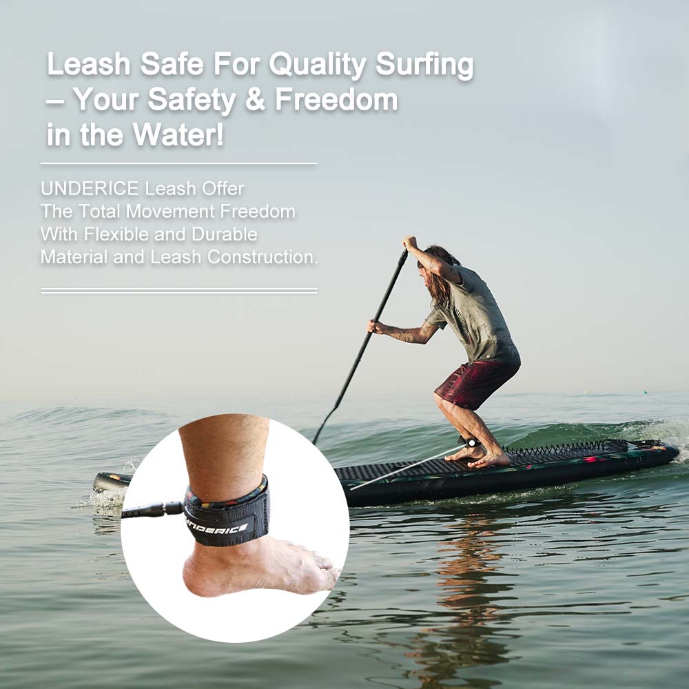 Поводок для SUP-доски 7 мм 10  – обзор и цена Surfboard Leash