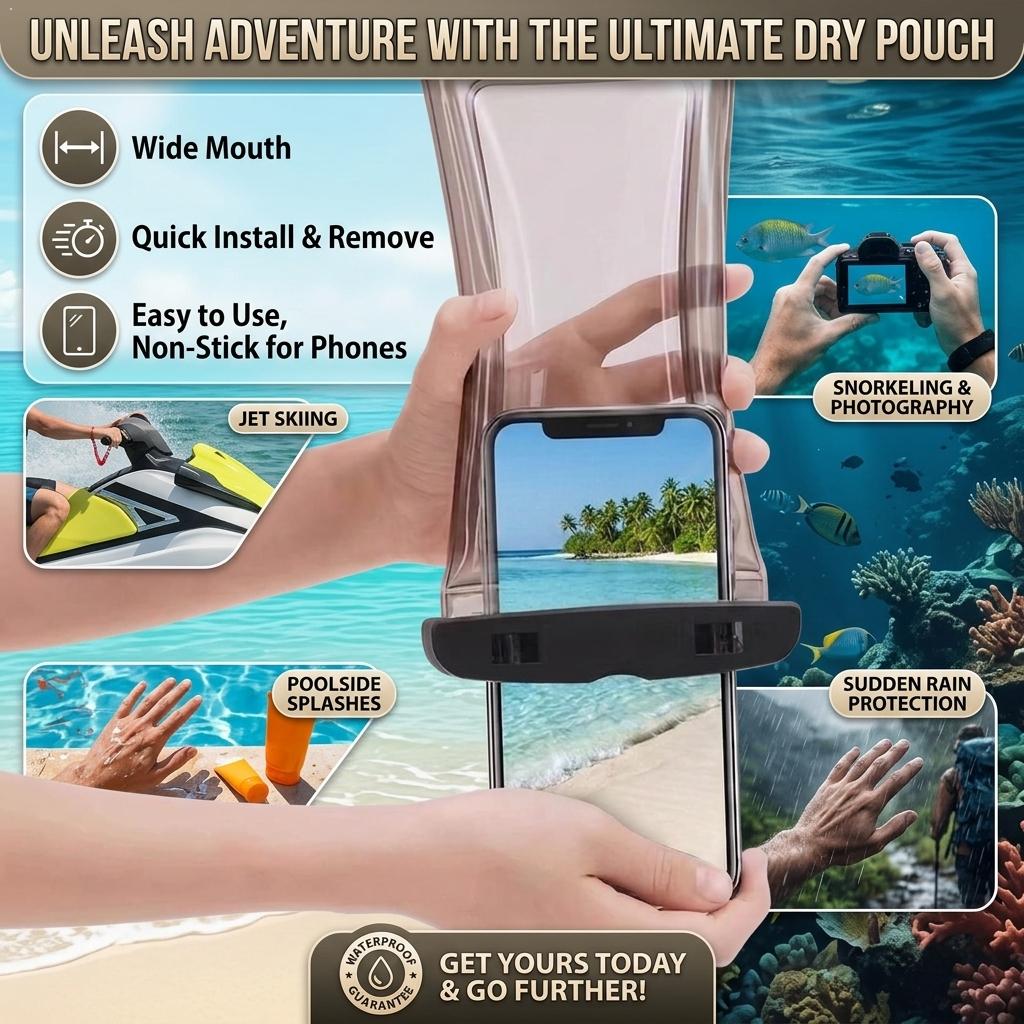 Прозрачный водонепроницаемый ч – обзор и цена Dry Bag Waterproof