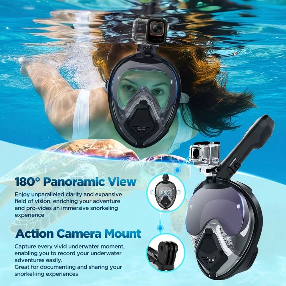 Маска для снорклинга Devilfish – обзор и цена Snorkel Set