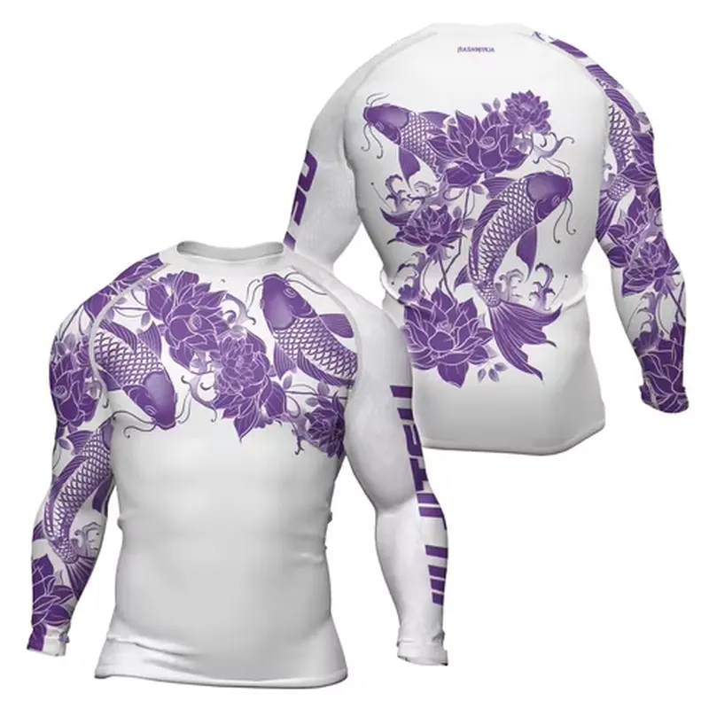 Мужская компрессионная футболк – обзор и цена Rash Guard